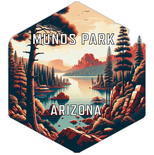 Munds Park Arizona Travel Destination Souvenir Vinyl Decal Sticker 2-Inch