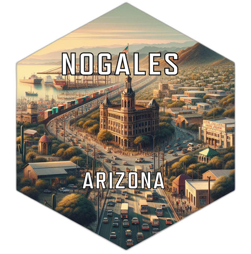 Nogales Arizona Travel Destination Souvenir Vinyl Decal Sticker 2-Inch