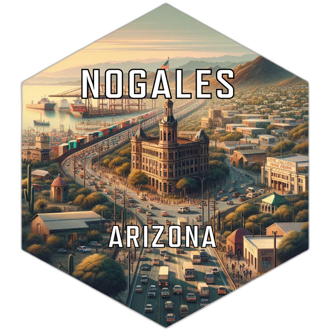 Nogales Arizona Travel Destination Souvenir Vinyl Decal Sticker 2-Inch