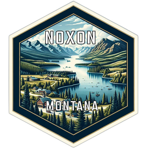 Noxon Montana Travel Destination Souvenir Vinyl Decal Sticker 2-Inch