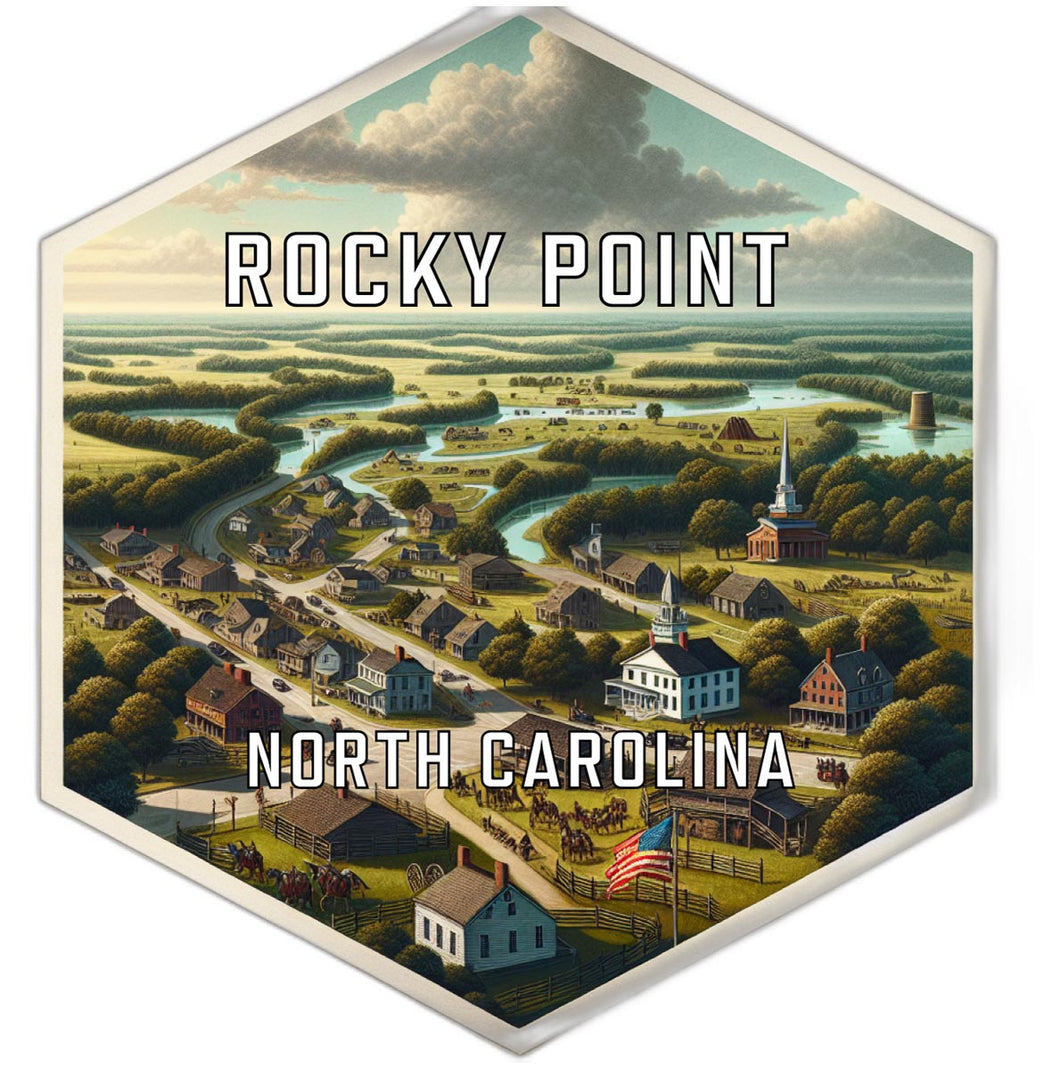 Rocky Point North Carolina Travel Destination Souvenir Vinyl Decal Sticker 2-Inch