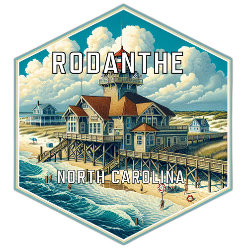 Rodanthe North Carolina Travel Destination Souvenir Vinyl Decal Sticker 2-Inch