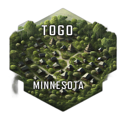 Togo Minnesota Travel Destination Souvenir Vinyl Decal Sticker 2-Inch