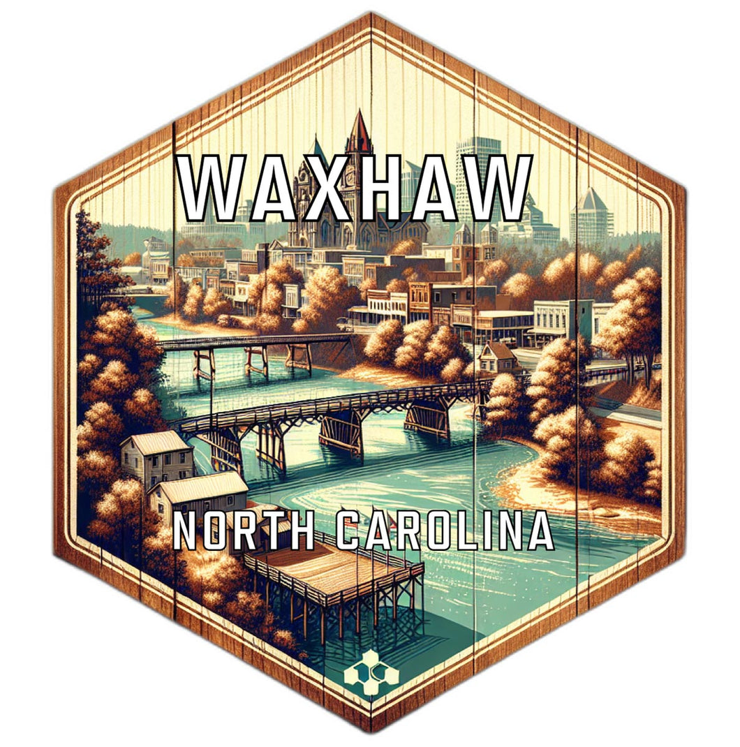 Waxhaw North Carolina Travel Destination Souvenir Vinyl Decal Sticker 6-Inch