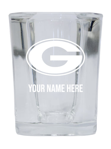 NCAA Grambling State Tigers Personalized 2oz Stemless Shot Glass - Custom Laser Etched 4-Pack