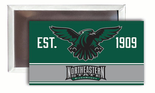 Northeastern State University Riverhawks  2x3-Inch NCAA Vibrant Collegiate Fridge Magnet - Multi-Surface Team Pride Accessory Single Unit