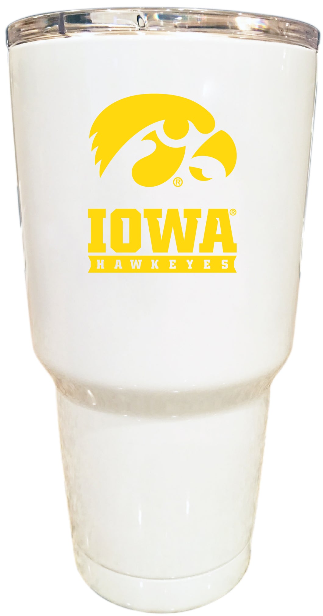 Iowa Hawkeyes Mascot Logo Tumbler - 24oz Color-Choice Insulated Stainless Steel Mug