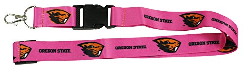 Ultimate Sports Fan Lanyard -  Oregon State Beavers Spirit, Durable Polyester, Quick-Release Buckle & Heavy-Duty Clasp