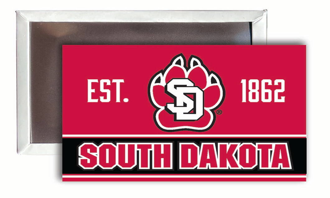 South Dakota Coyotes  2x3-Inch NCAA Vibrant Collegiate Fridge Magnet - Multi-Surface Team Pride Accessory Single Unit