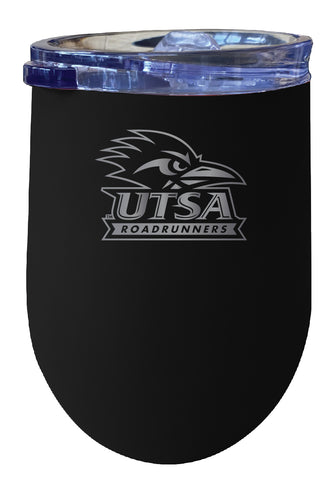 UTSA Road Runners NCAA Laser-Etched Wine Tumbler - 12oz  Stainless Steel Insulated Cup