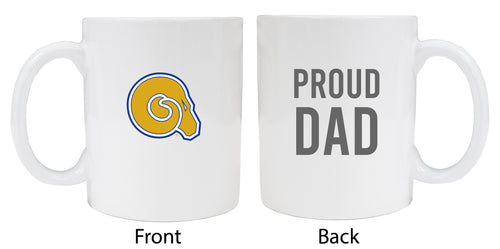 Albany State University Proud Dad Ceramic Coffee Mug - White