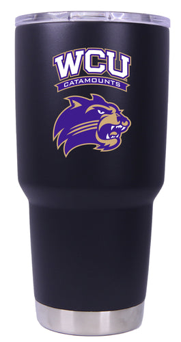 Western Carolina University Mascot Logo Tumbler - 24oz Color-Choice Insulated Stainless Steel Mug