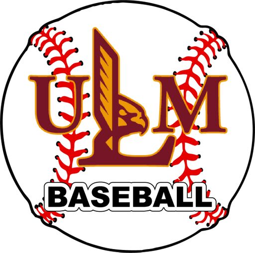 University of Louisiana Monroe 4-Inch Round Baseball NCAA Passion Vinyl Decal Sticker