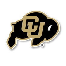 Load image into Gallery viewer, Colorado Buffaloes 2-Inch Mascot Logo NCAA Vinyl Decal Sticker for Fans, Students, and Alumni
