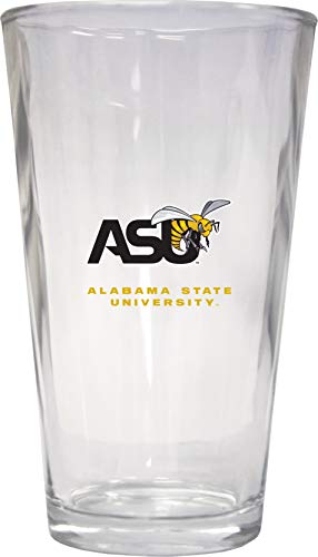 NCAA Alabama State University Officially Licensed Logo Pint Glass – Classic Collegiate Beer Glassware