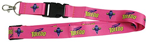 Ultimate Sports Fan Lanyard -  Toledo Rockets Spirit, Durable Polyester, Quick-Release Buckle & Heavy-Duty Clasp