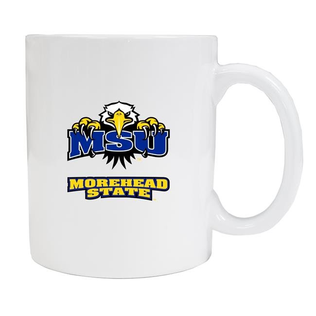 Morehead State University White Ceramic NCAA Fan Mug 2-Pack (White)