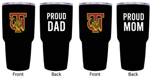 Tuskegee University Proud Parent 24 oz Insulated Tumblers Set - Black, Mom & Dad Edition