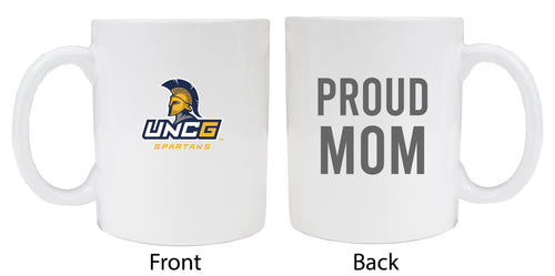 North Carolina Greensboro Spartans Proud Mom Ceramic Coffee Mug - White (2 Pack)