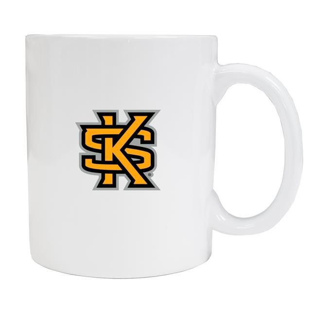 Kennesaw State Unviersity White Ceramic NCAA Fan Mug 2-Pack (White)