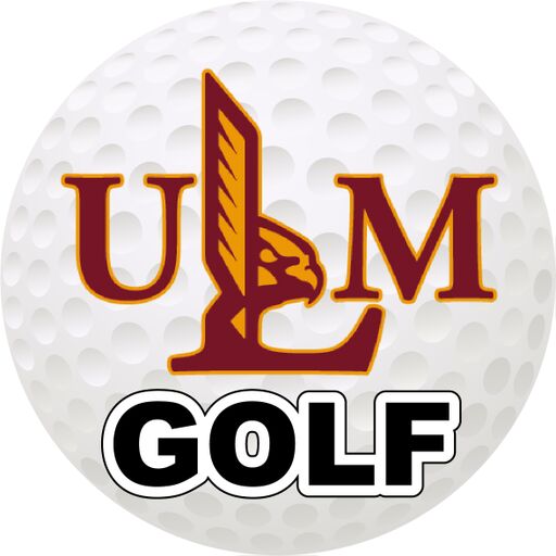 University of Louisiana Monroe 4-Inch Round Golf NCAA Fairway Fervor Vinyl Decal Sticker