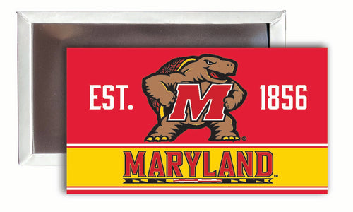 Maryland Terrapins  2x3-Inch NCAA Vibrant Collegiate Fridge Magnet - Multi-Surface Team Pride Accessory Single Unit