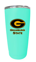 Load image into Gallery viewer, Grambling State Tigers NCAA Insulated Tumbler - 16oz Stainless Steel Travel Mug Choose Your Color
