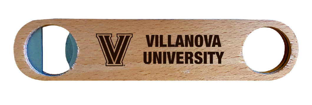 Villanova Wildcats NCAA Elegant Laser-Etched Wooden Bottle Opener - Collegiate Bar Accessory