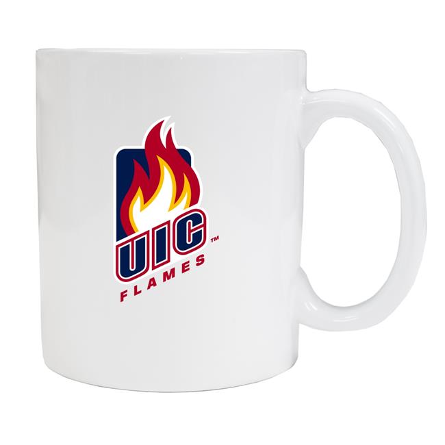 University of Illinois at Chicago White Ceramic NCAA Fan Mug 2-Pack (White)