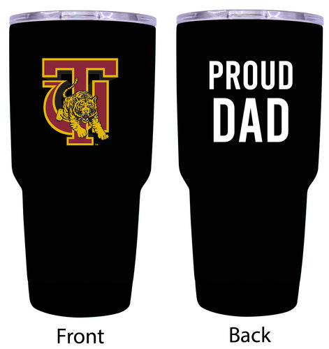 Tuskegee University Proud Dad 24 oz Insulated Stainless Steel Tumbler Black