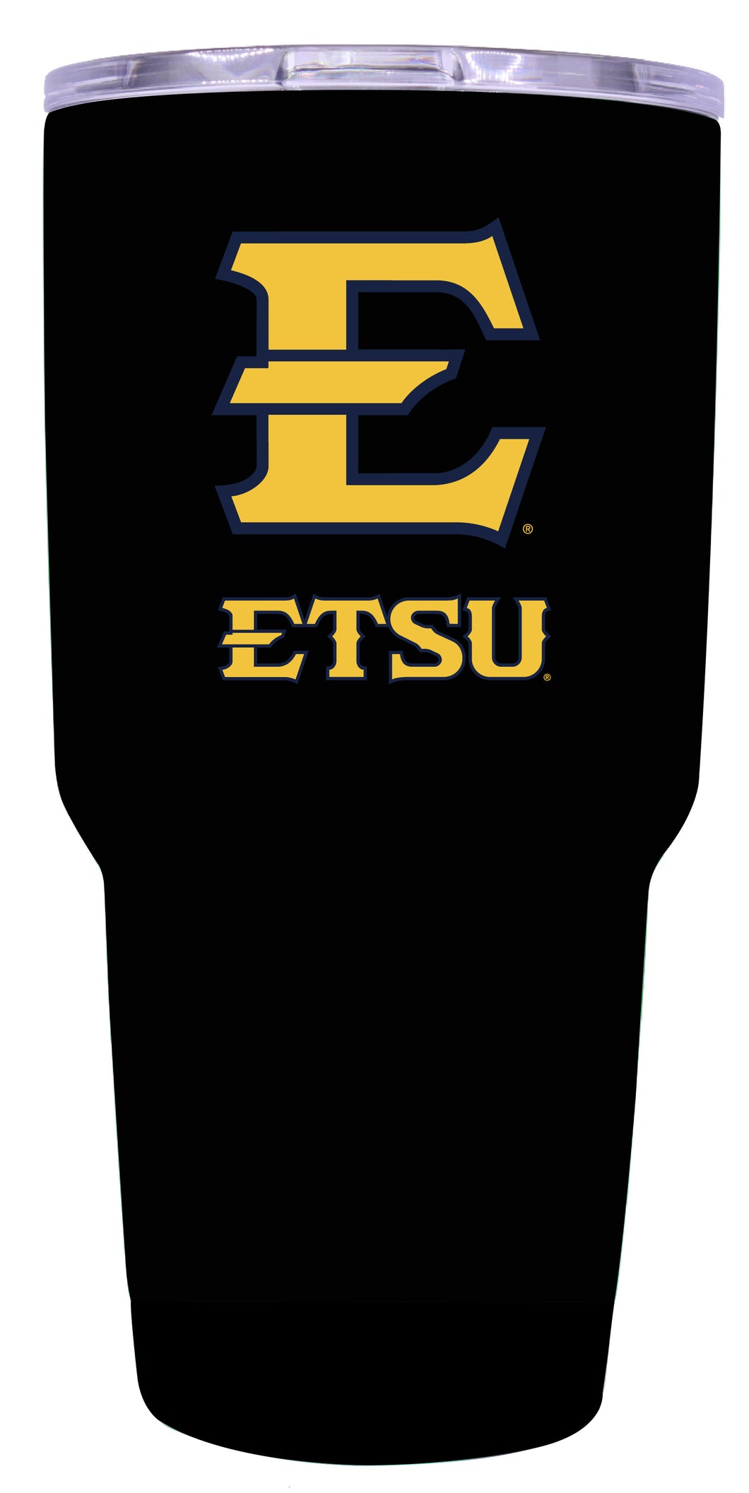 East Tennessee State University Mascot Logo Tumbler - 24oz Color-Choice Insulated Stainless Steel Mug