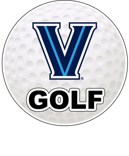 Villanova Wildcats 4-Inch Round Golf NCAA Fairway Fervor Vinyl Decal Sticker