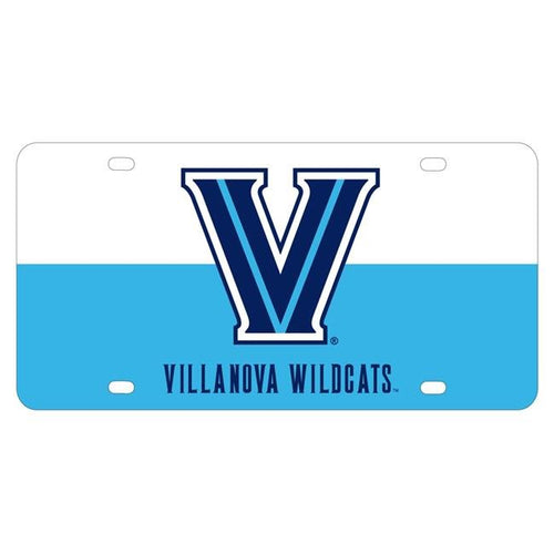 NCAA Villanova Wildcats Metal License Plate - Lightweight, Sturdy & Versatile