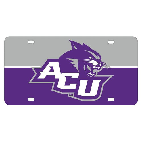 NCAA Abilene Christian University Metal License Plate - Lightweight, Sturdy & Versatile