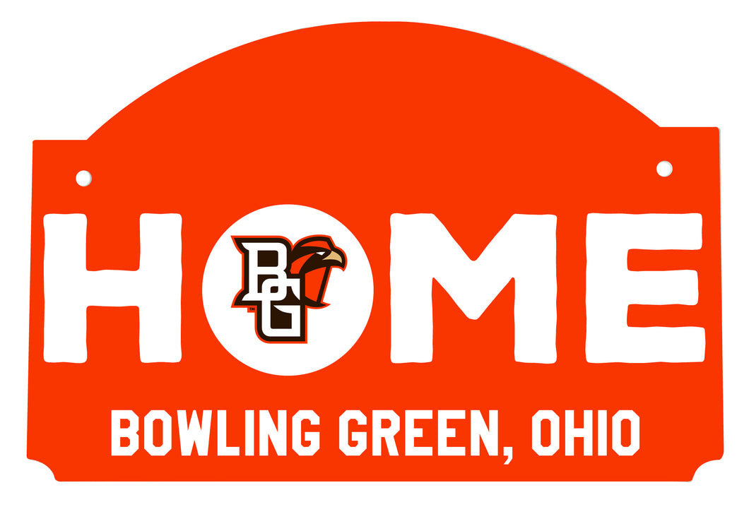 Bowling Green Falcons Wood Sign with String