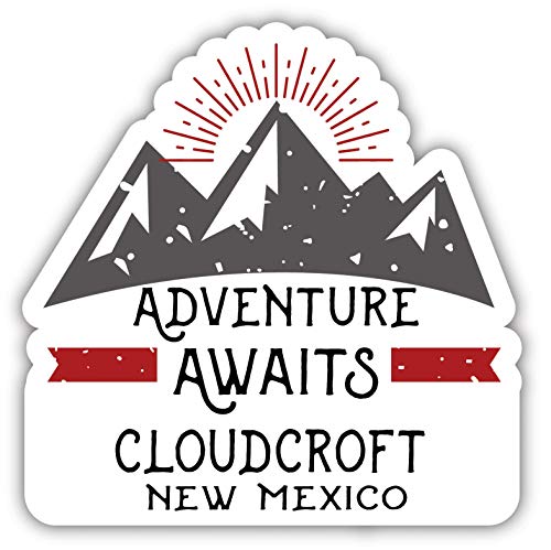 Cloudcroft New Mexico Souvenir Decorative Stickers (Choose theme and size)