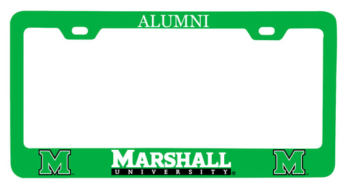 NCAA Marshall Thundering Herd Alumni License Plate Frame - Colorful Heavy Gauge Metal, Officially Licensed