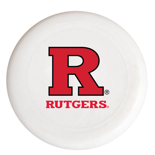 Rutgers Scarlet Knights NCAA Licensed Flying Disc - Premium PVC, 10.75” Diameter, Perfect for Fans & Players of All Levels