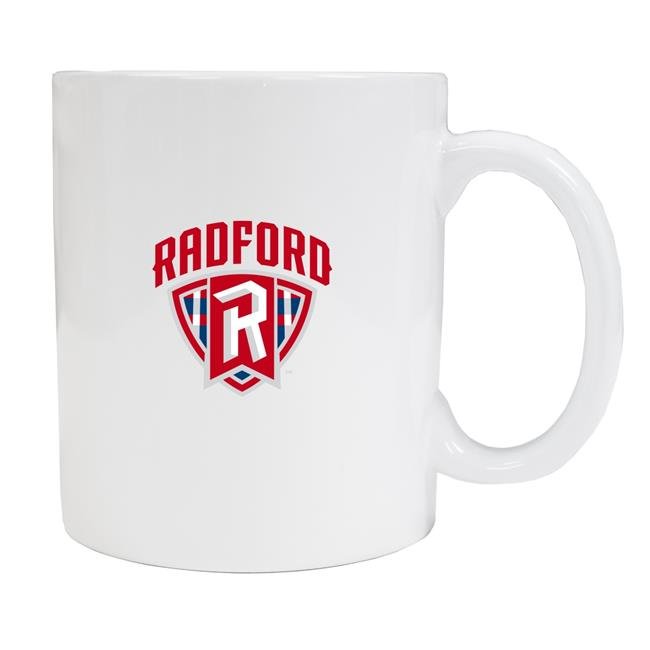 Radford University Highlanders White Ceramic NCAA Fan Mug 2-Pack (White)