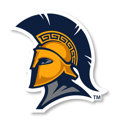 North Carolina Greensboro Spartans 2-Inch Mascot Logo NCAA Vinyl Decal Sticker for Fans, Students, and Alumni