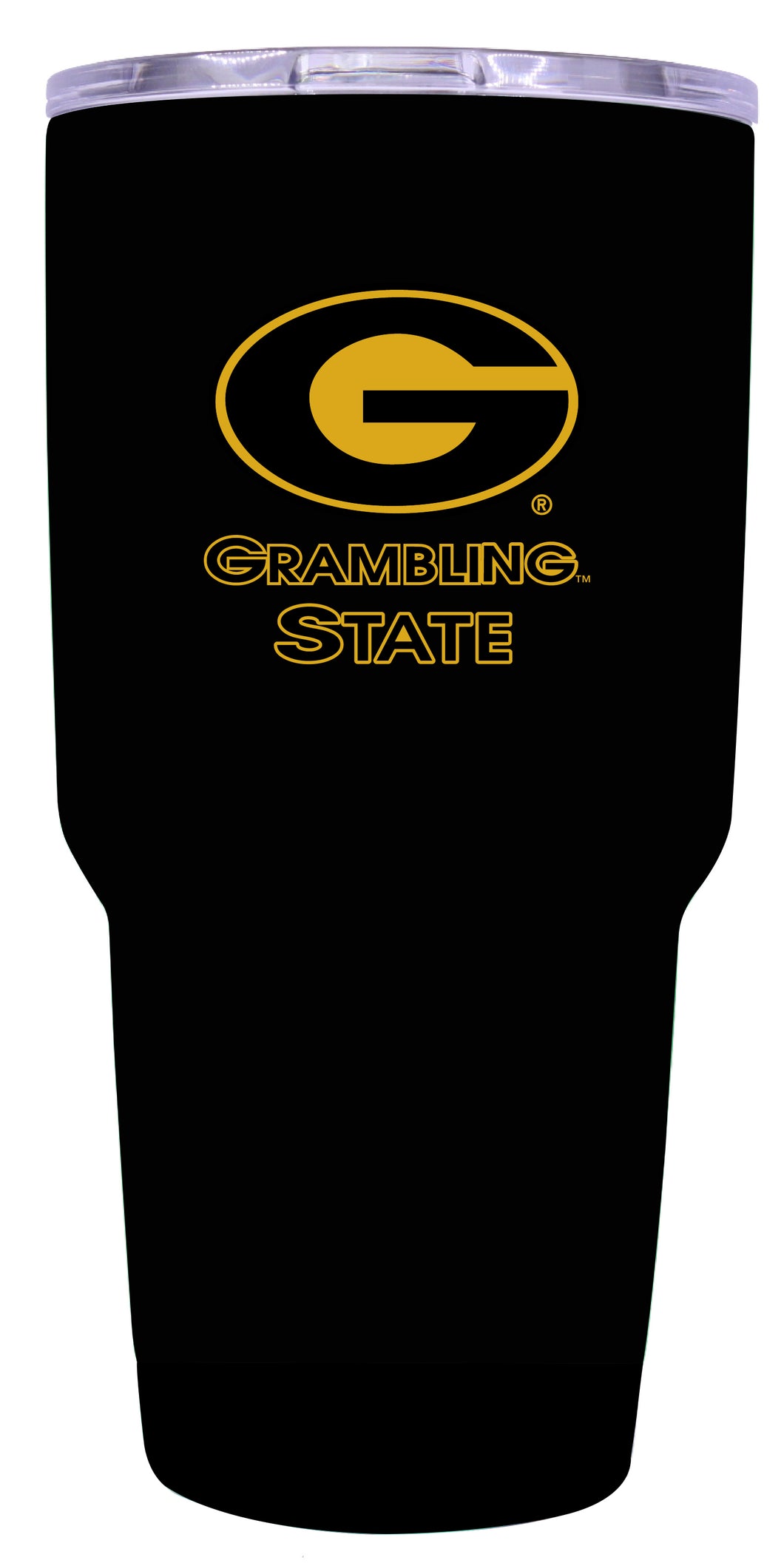 Grambling State Tigers Mascot Logo Tumbler - 24oz Color-Choice Insulated Stainless Steel Mug