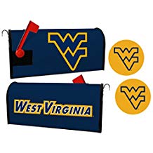 West Virginia Mountaineers NCAA Officially Licensed Mailbox Cover & Sticker Set