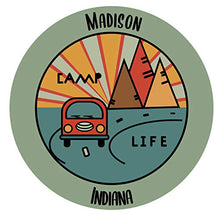 Load image into Gallery viewer, Madison Indiana Souvenir Decorative Stickers (Choose theme and size)
