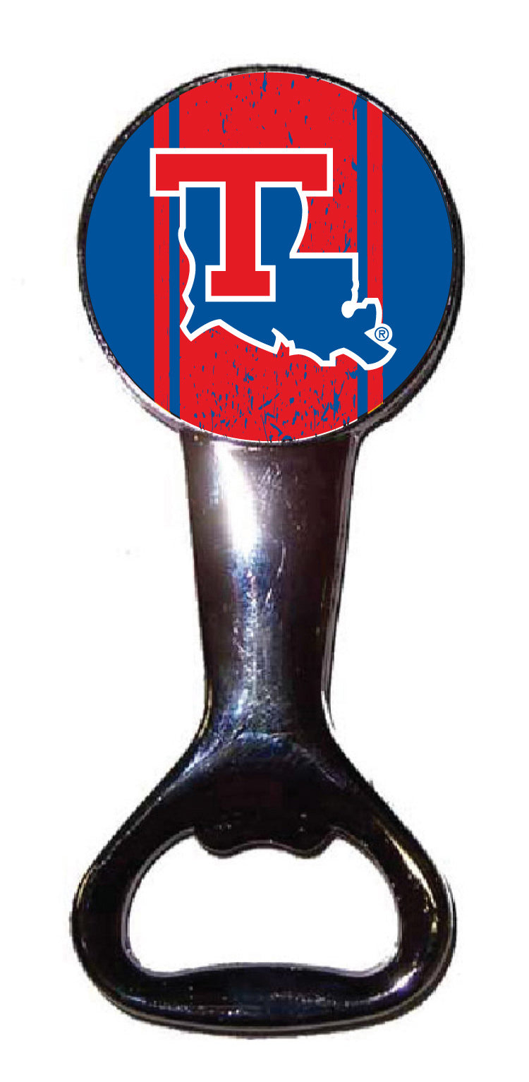 Louisiana Tech Bulldogs Officially Licensed Magnetic Metal Bottle Opener - Tailgate & Kitchen Essential