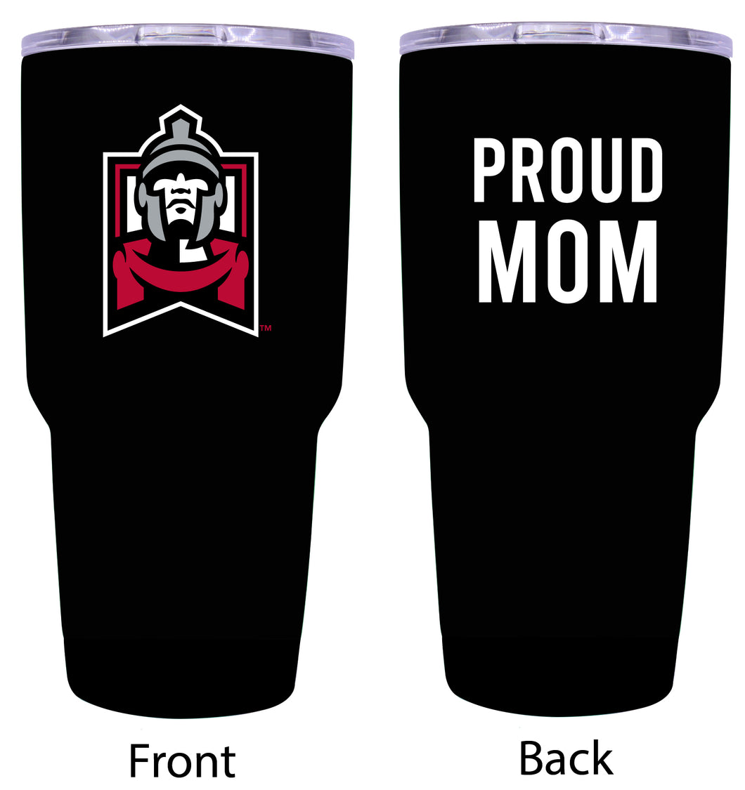 East Stroudsburg University Proud Mom 24 oz Insulated Stainless Steel Tumbler - Black