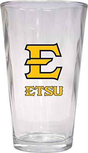 NCAA East Tennessee State University Officially Licensed Logo Pint Glass – Classic Collegiate Beer Glassware