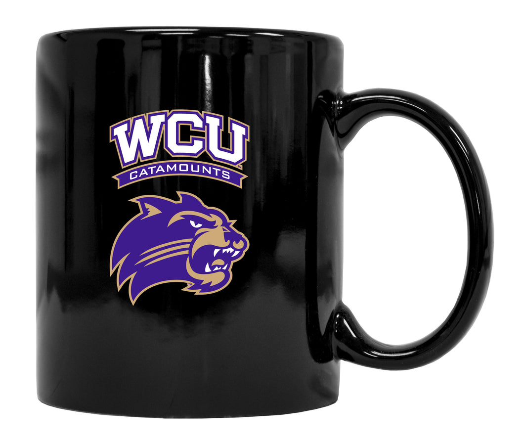 Western Carolina University Black Ceramic NCAA Fan Mug (Black)