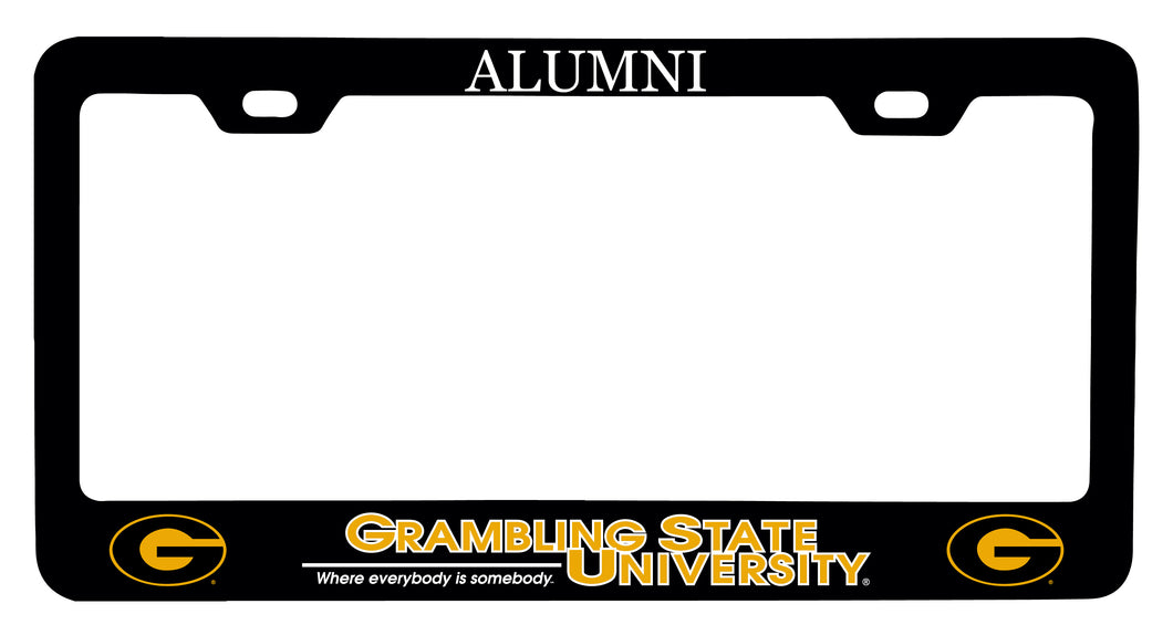 NCAA Grambling State Tigers Alumni License Plate Frame - Colorful Heavy Gauge Metal, Officially Licensed