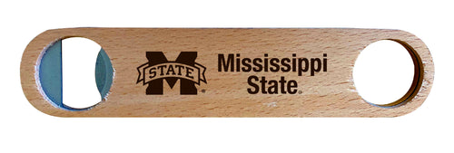 Mississippi State Bulldogs NCAA Elegant Laser-Etched Wooden Bottle Opener - Collegiate Bar Accessory