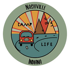 Load image into Gallery viewer, Nashville Indiana Souvenir Decorative Stickers (Choose theme and size)
